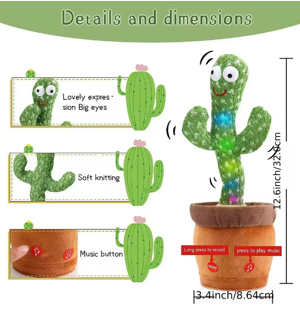 The Snuzzlea™ Dog Talking Cactus
